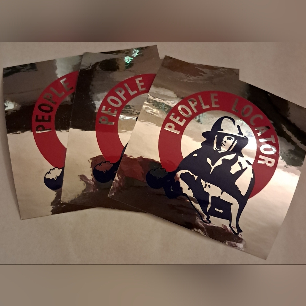 PEOPLE LOCATOR Decals (3)